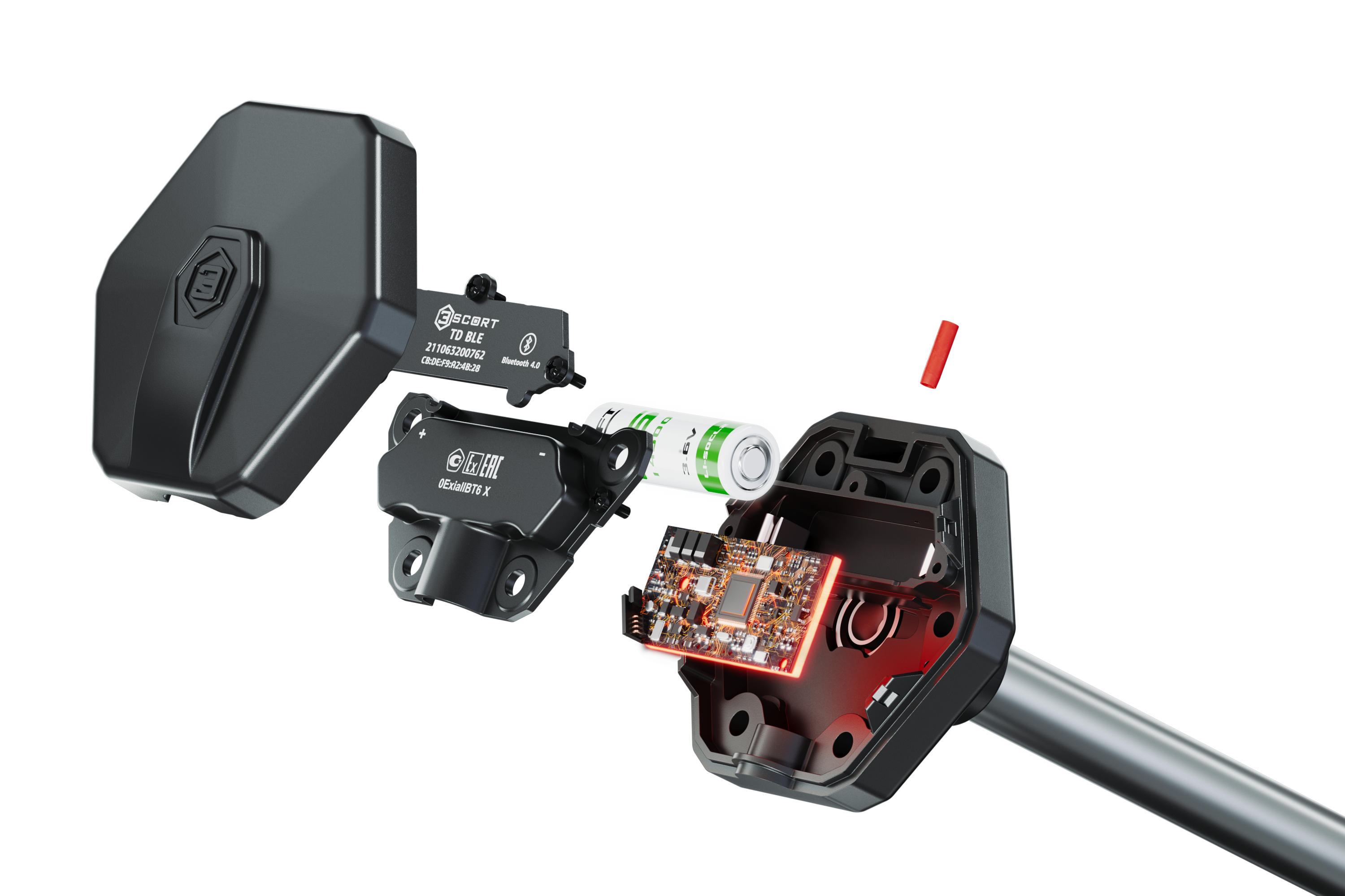 TD-BLE exploded view