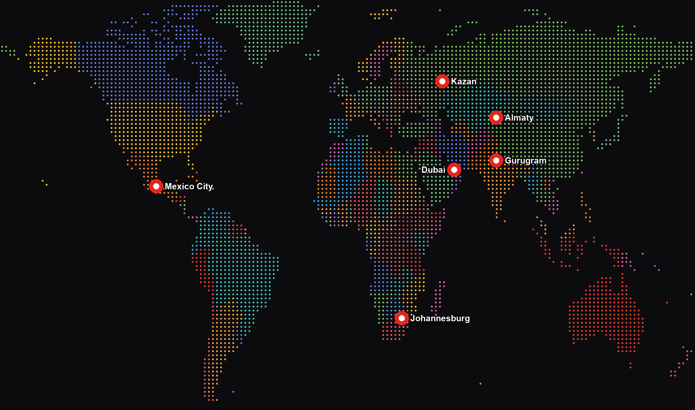 Escort sensors work all over the world