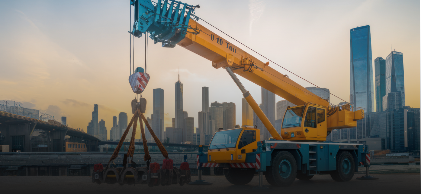 Monitoring the operation of a truck crane