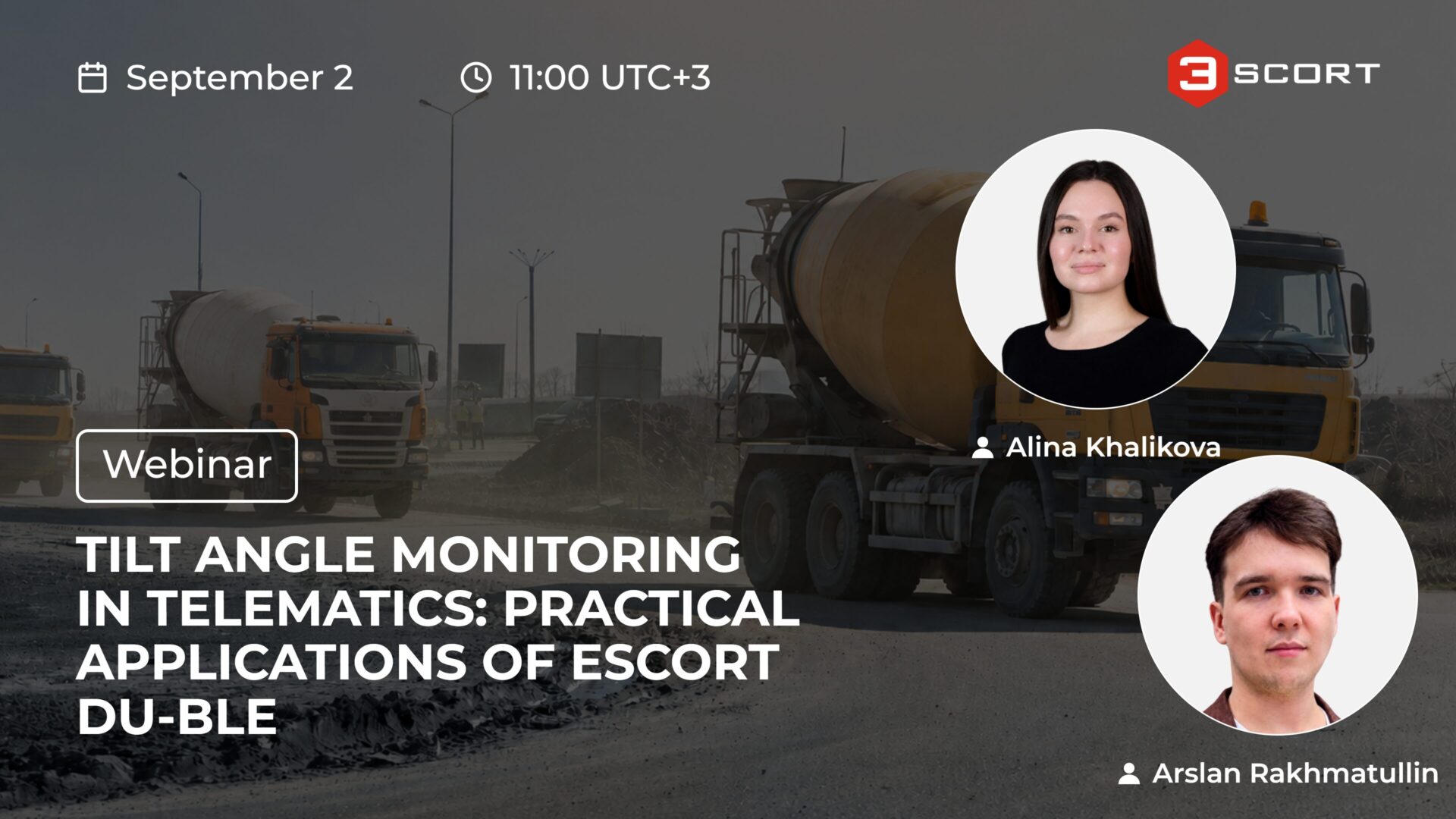 Tilt angle monitoring in telematics: practical applications of Escort DU-BLE