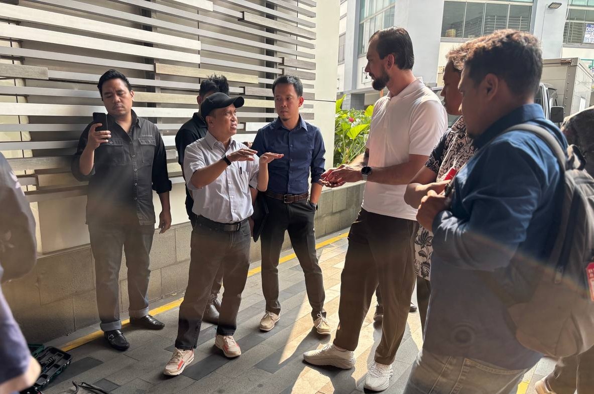 Practical telematics workshop held in Jakarta